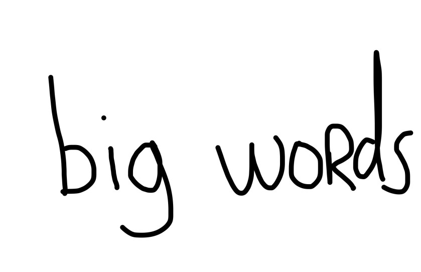 big words graphic
